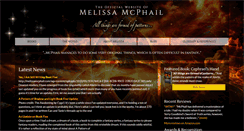 Desktop Screenshot of melissamcphail.com